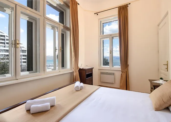 Sea View Apartment Villa Regaly - Free Parking - Opatija *